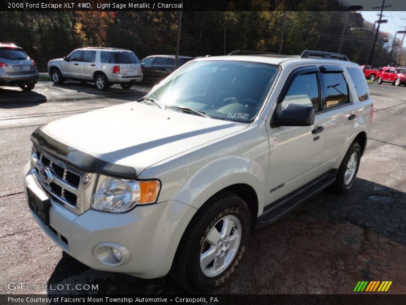 Light Sage Metallic / Charcoal 2008 Ford Escape XLT 4WD