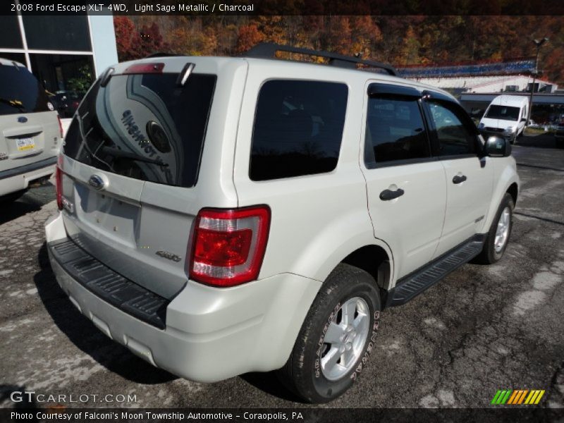 Light Sage Metallic / Charcoal 2008 Ford Escape XLT 4WD