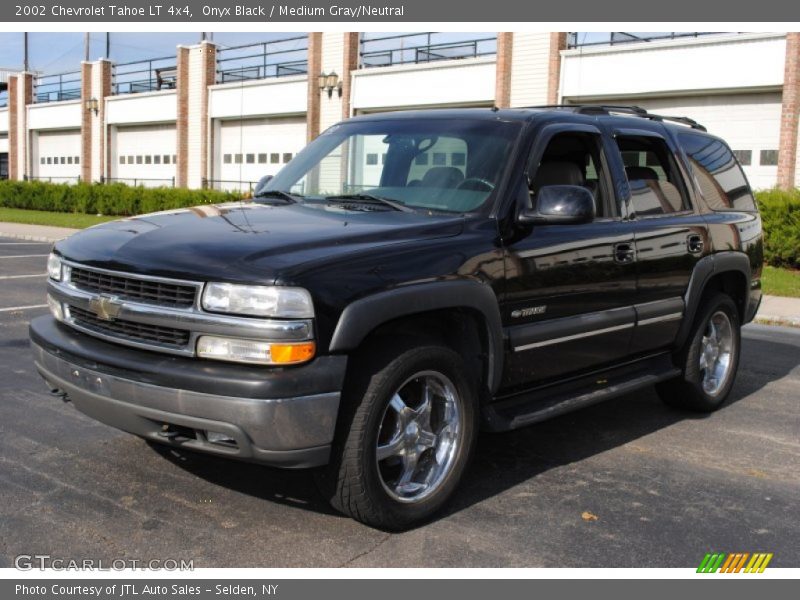 Onyx Black / Medium Gray/Neutral 2002 Chevrolet Tahoe LT 4x4