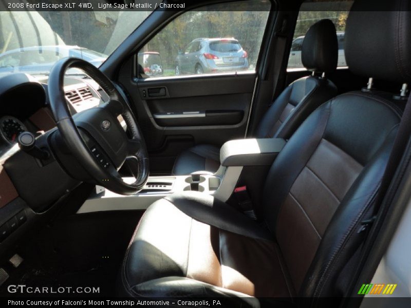 Light Sage Metallic / Charcoal 2008 Ford Escape XLT 4WD