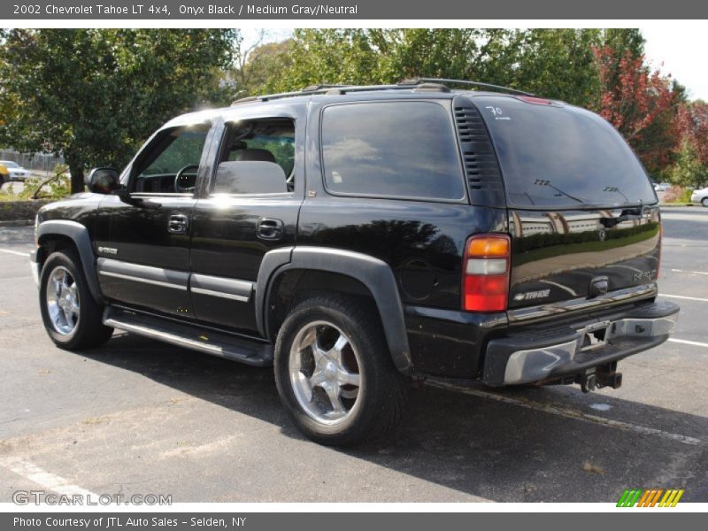 Onyx Black / Medium Gray/Neutral 2002 Chevrolet Tahoe LT 4x4