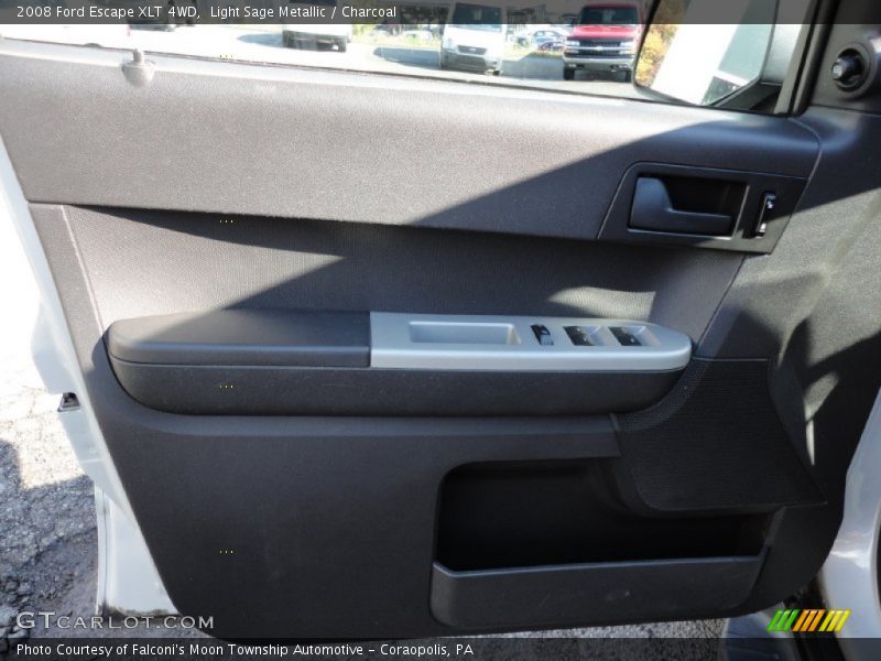Light Sage Metallic / Charcoal 2008 Ford Escape XLT 4WD