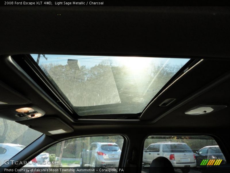 Light Sage Metallic / Charcoal 2008 Ford Escape XLT 4WD