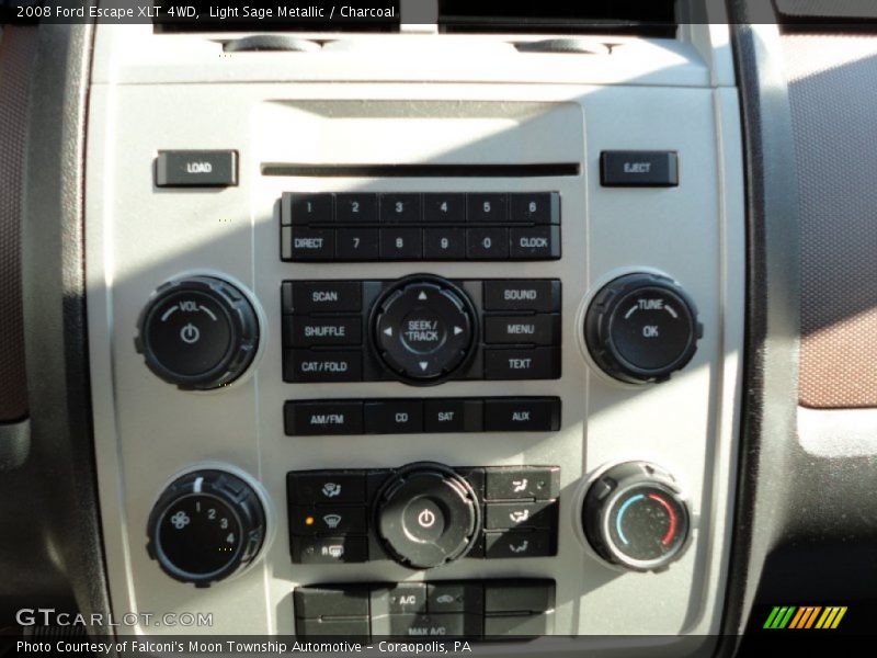 Light Sage Metallic / Charcoal 2008 Ford Escape XLT 4WD