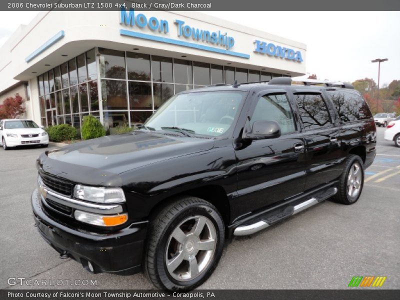 Black / Gray/Dark Charcoal 2006 Chevrolet Suburban LTZ 1500 4x4