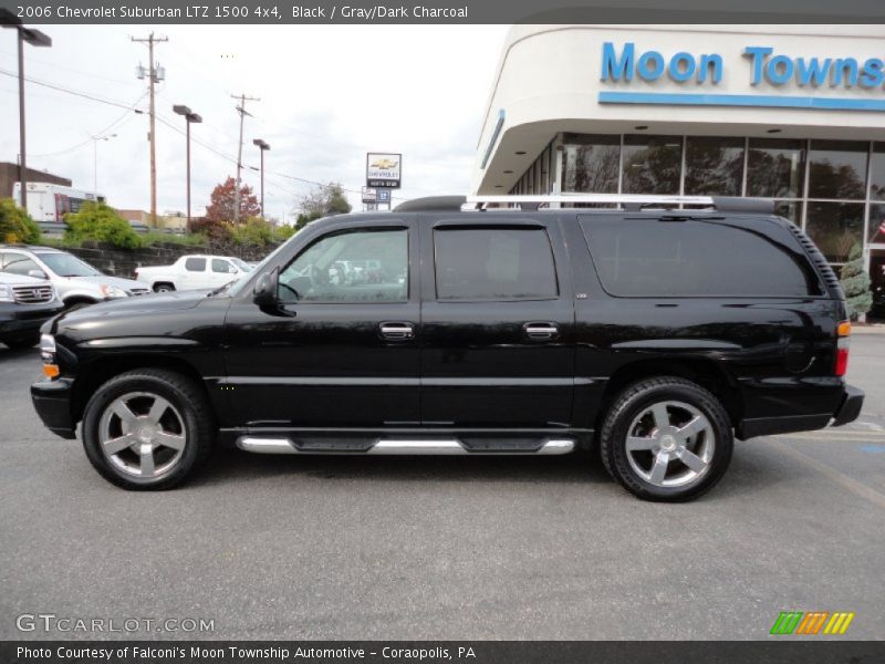 Black / Gray/Dark Charcoal 2006 Chevrolet Suburban LTZ 1500 4x4