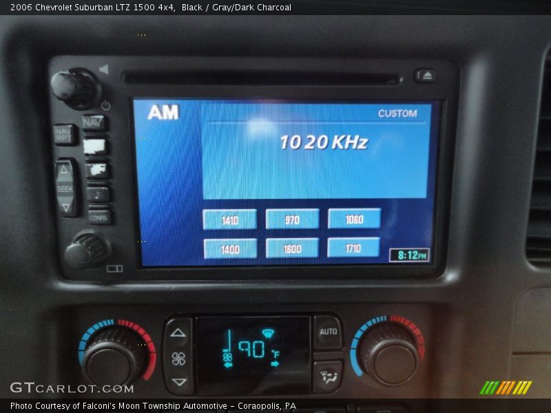 Black / Gray/Dark Charcoal 2006 Chevrolet Suburban LTZ 1500 4x4