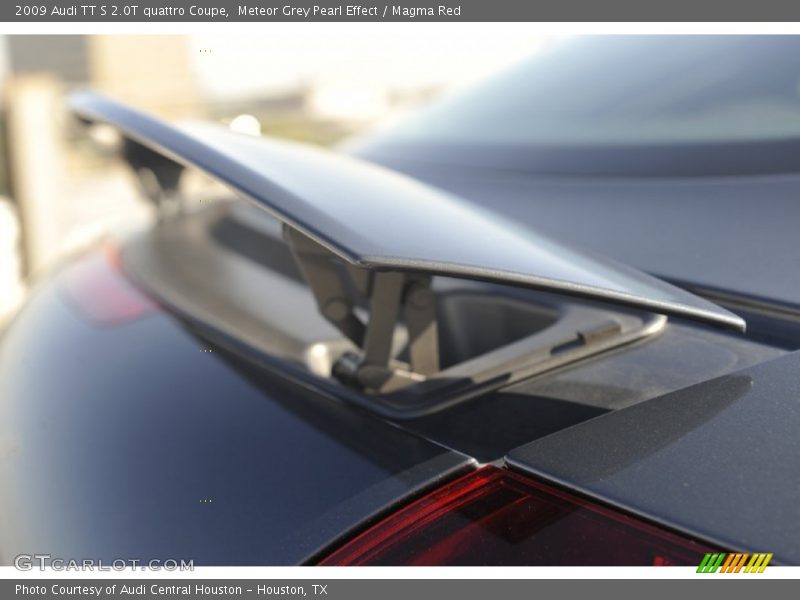 Meteor Grey Pearl Effect / Magma Red 2009 Audi TT S 2.0T quattro Coupe