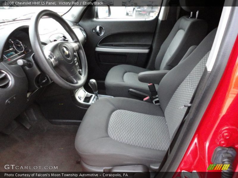  2008 HHR LS Panel Ebony Black Interior