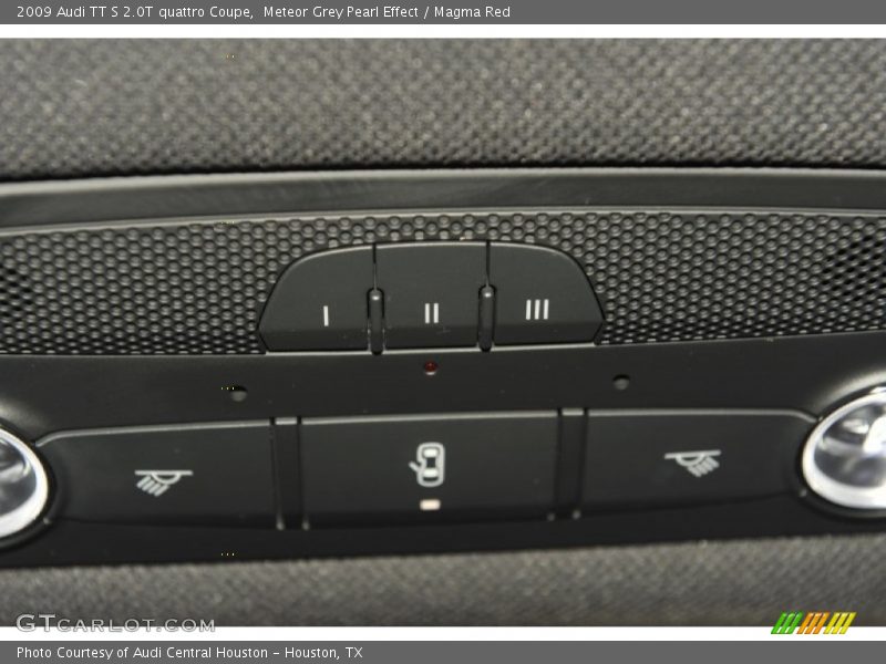 Controls of 2009 TT S 2.0T quattro Coupe