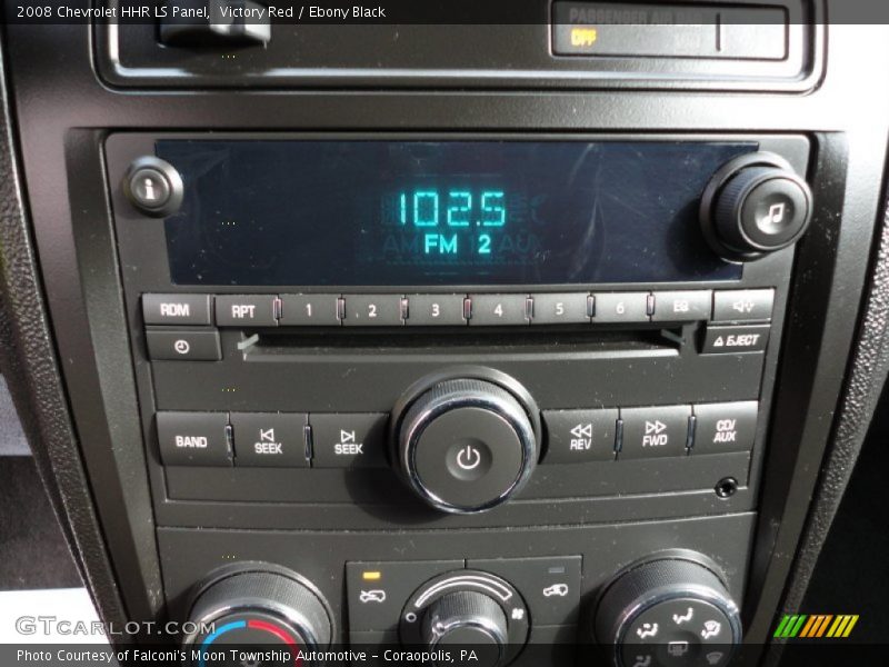 Audio System of 2008 HHR LS Panel