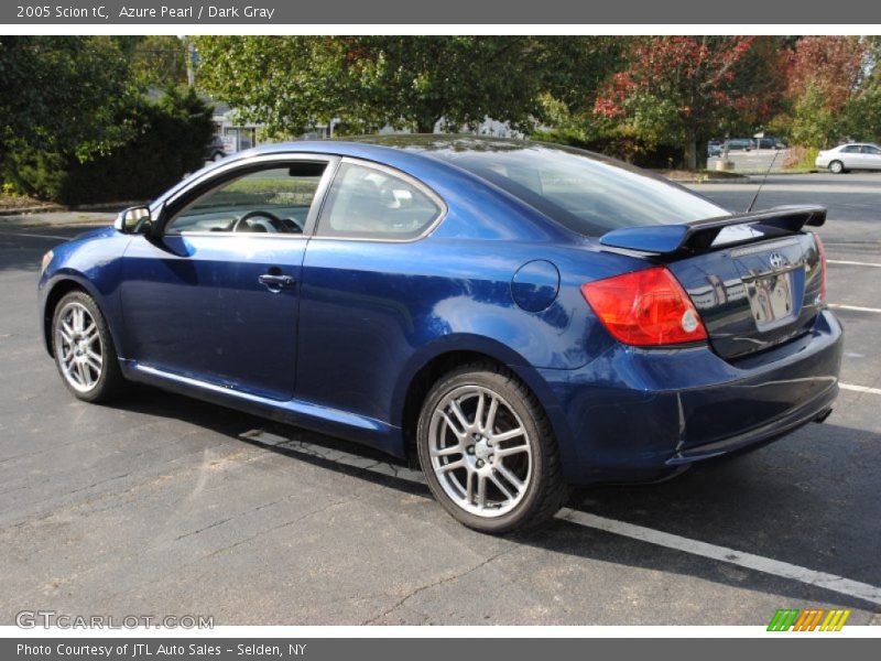 Azure Pearl / Dark Gray 2005 Scion tC