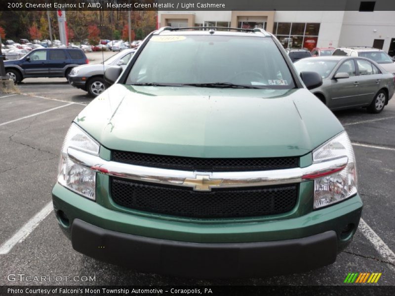 Meander Green Metallic / Light Cashmere 2005 Chevrolet Equinox LT AWD