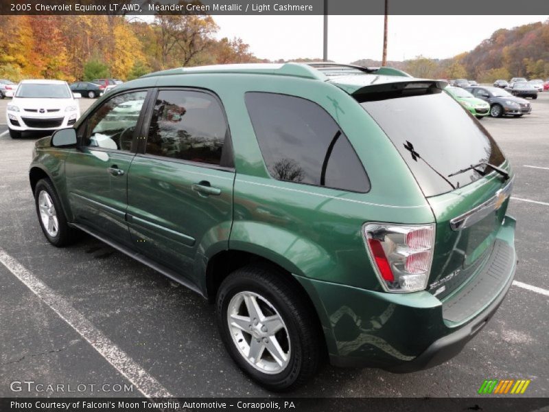 Meander Green Metallic / Light Cashmere 2005 Chevrolet Equinox LT AWD