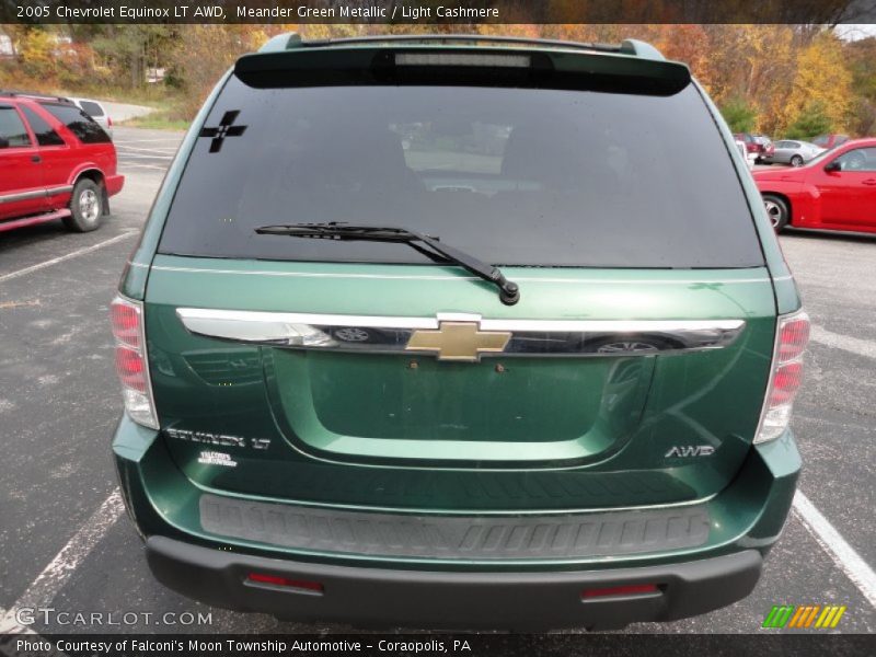 Meander Green Metallic / Light Cashmere 2005 Chevrolet Equinox LT AWD