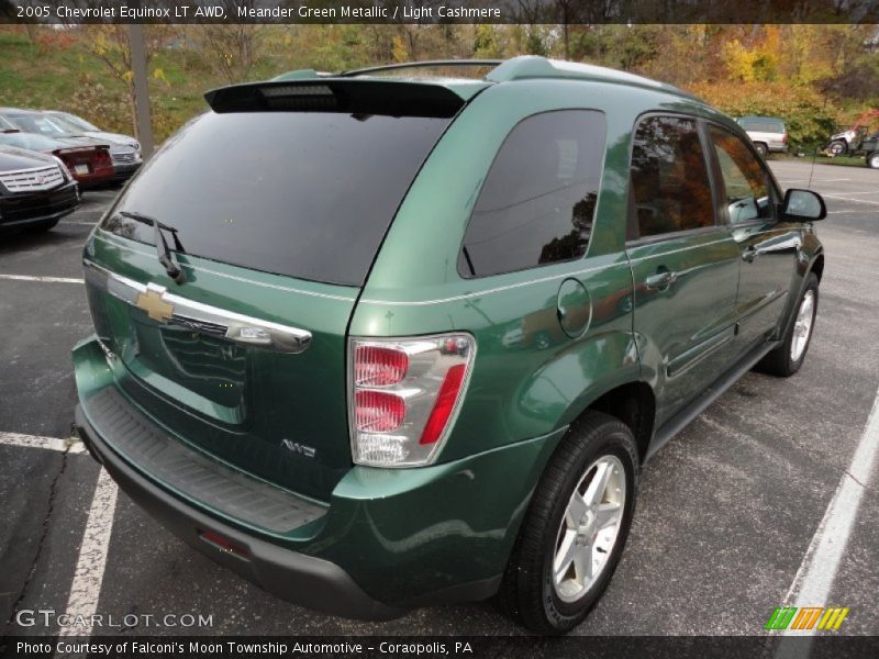 Meander Green Metallic / Light Cashmere 2005 Chevrolet Equinox LT AWD
