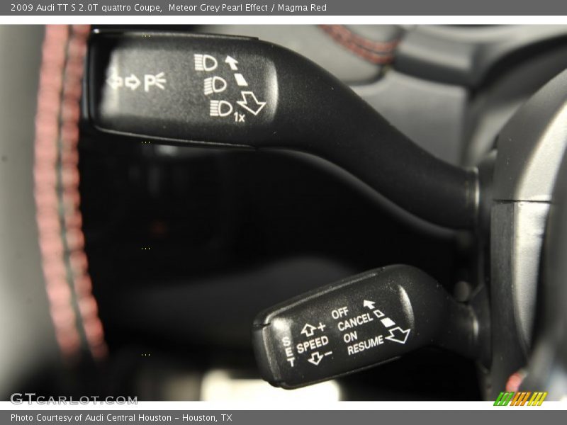 Controls of 2009 TT S 2.0T quattro Coupe