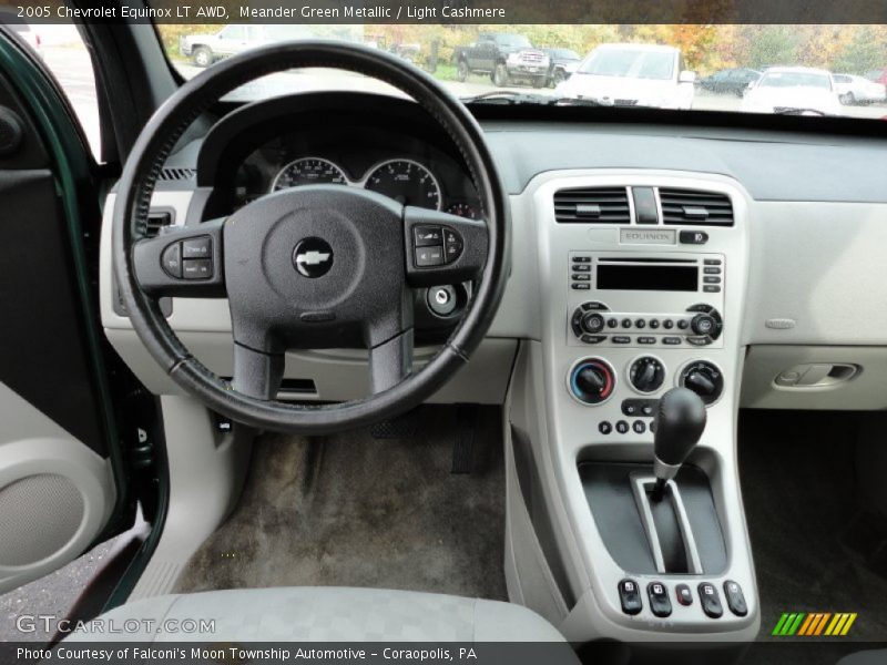 Meander Green Metallic / Light Cashmere 2005 Chevrolet Equinox LT AWD