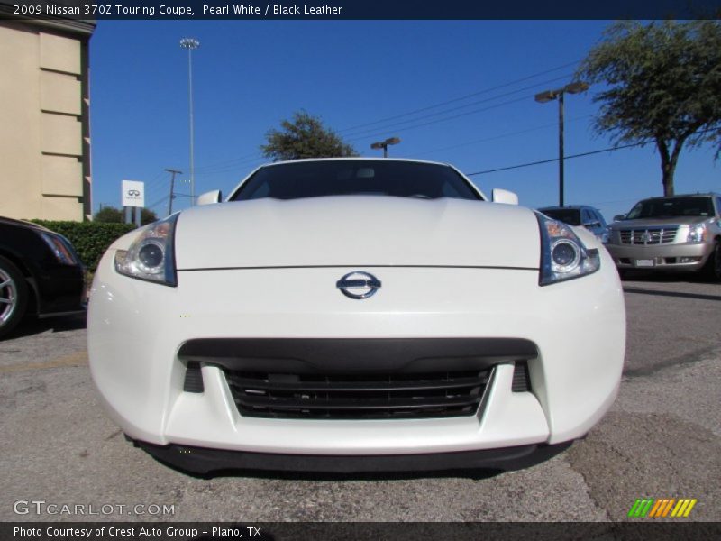 Pearl White / Black Leather 2009 Nissan 370Z Touring Coupe