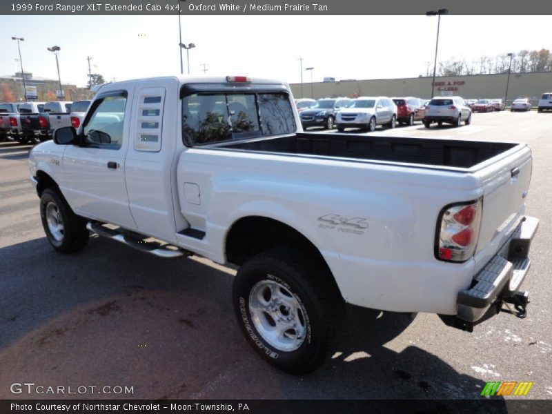 Oxford White / Medium Prairie Tan 1999 Ford Ranger XLT Extended Cab 4x4