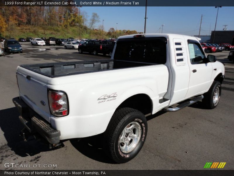 Oxford White / Medium Prairie Tan 1999 Ford Ranger XLT Extended Cab 4x4