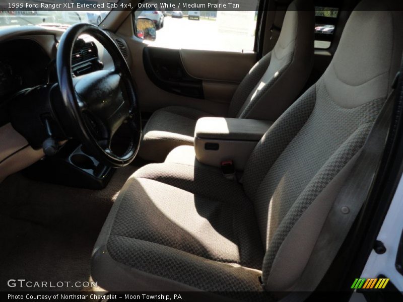 Oxford White / Medium Prairie Tan 1999 Ford Ranger XLT Extended Cab 4x4