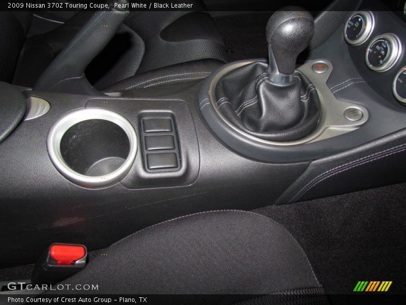 Pearl White / Black Leather 2009 Nissan 370Z Touring Coupe