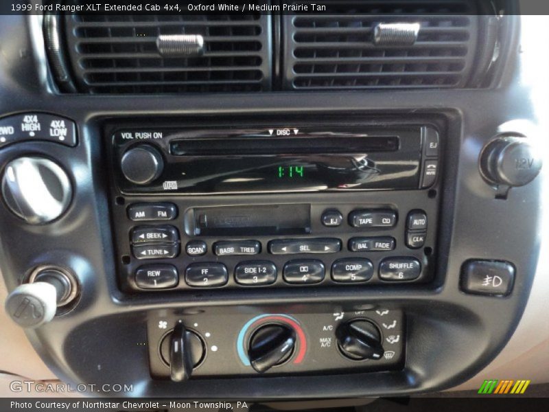 Oxford White / Medium Prairie Tan 1999 Ford Ranger XLT Extended Cab 4x4