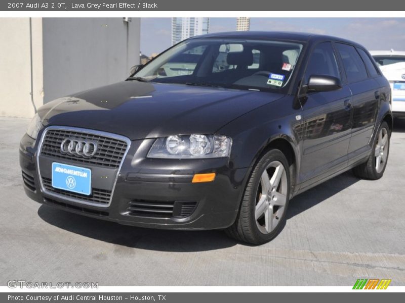 Lava Grey Pearl Effect / Black 2007 Audi A3 2.0T