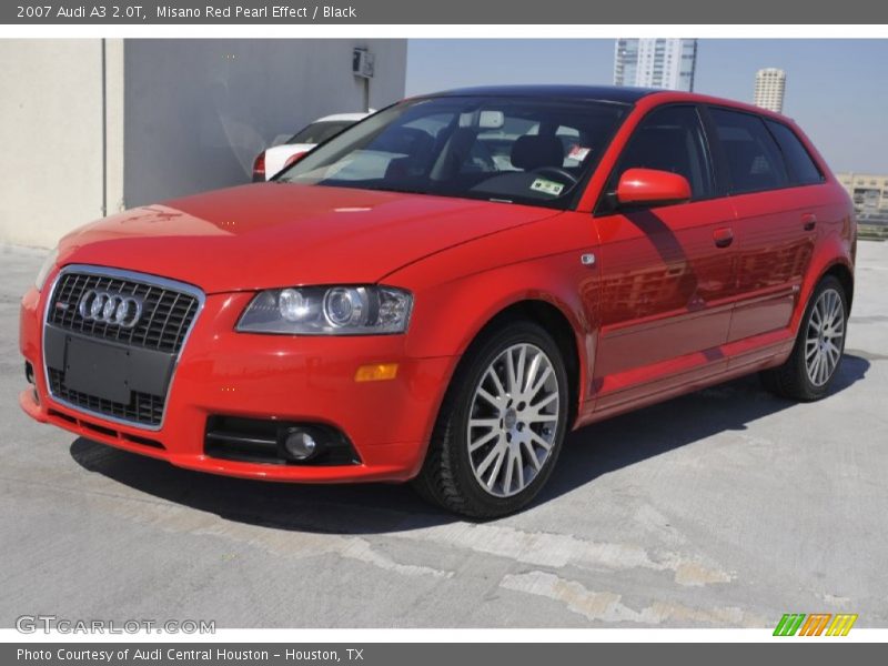 Misano Red Pearl Effect / Black 2007 Audi A3 2.0T