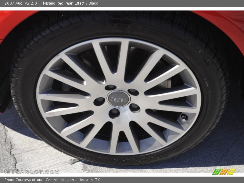 Misano Red Pearl Effect / Black 2007 Audi A3 2.0T