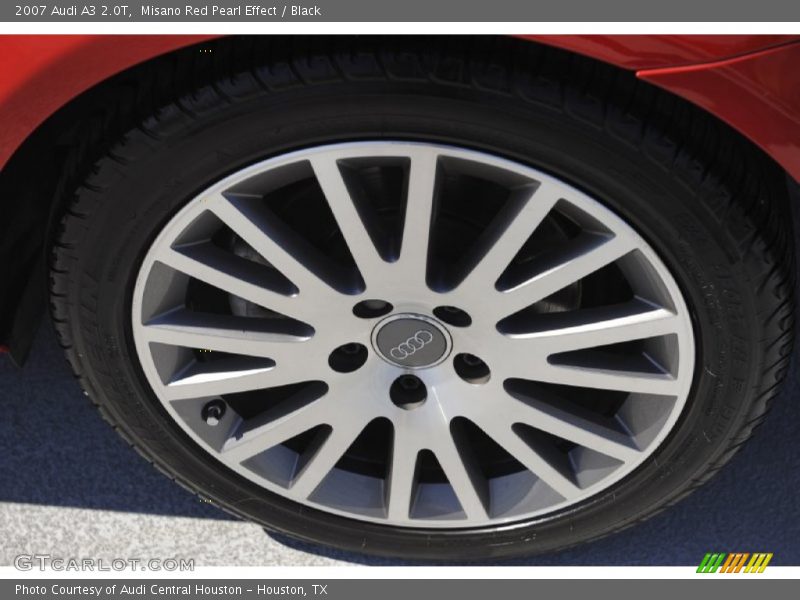 Misano Red Pearl Effect / Black 2007 Audi A3 2.0T