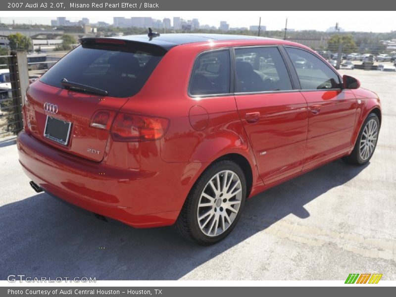 Misano Red Pearl Effect / Black 2007 Audi A3 2.0T