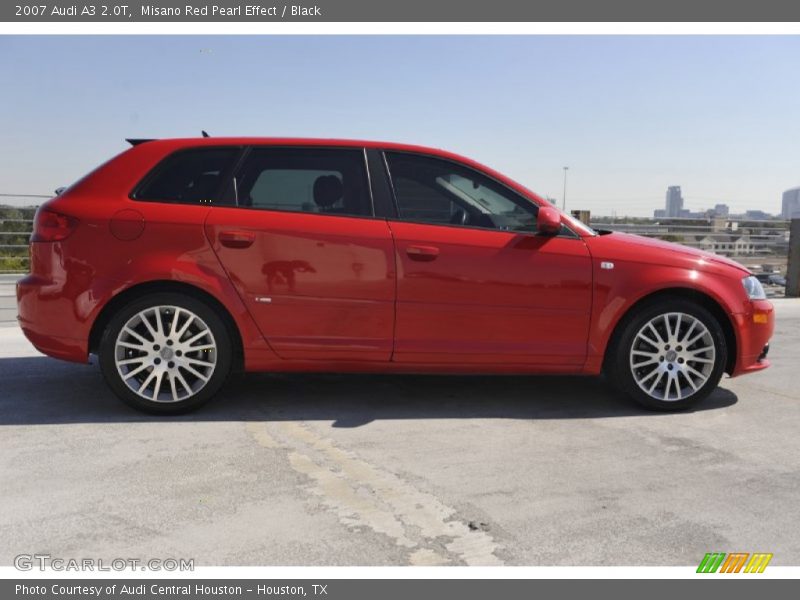 Misano Red Pearl Effect / Black 2007 Audi A3 2.0T