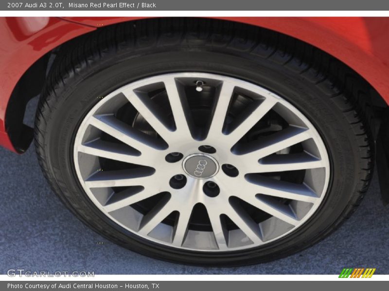Misano Red Pearl Effect / Black 2007 Audi A3 2.0T