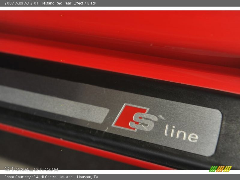 Misano Red Pearl Effect / Black 2007 Audi A3 2.0T