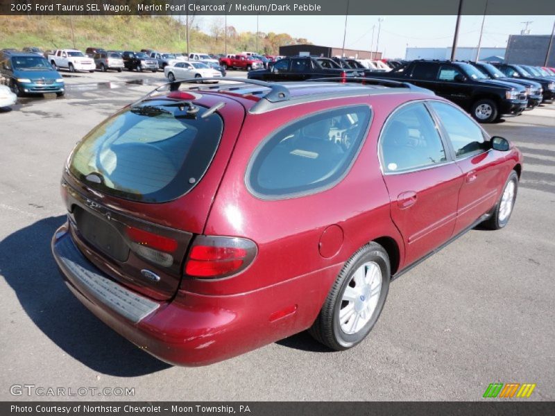  2005 Taurus SEL Wagon Merlot Pearl Clearcoat