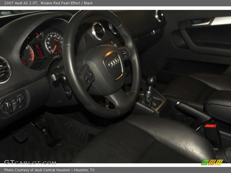Misano Red Pearl Effect / Black 2007 Audi A3 2.0T