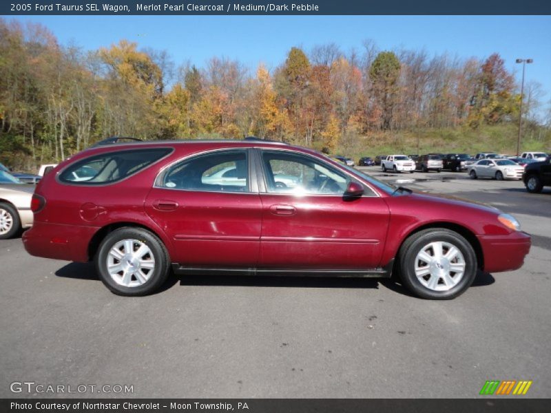  2005 Taurus SEL Wagon Merlot Pearl Clearcoat