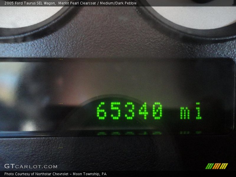 Merlot Pearl Clearcoat / Medium/Dark Pebble 2005 Ford Taurus SEL Wagon