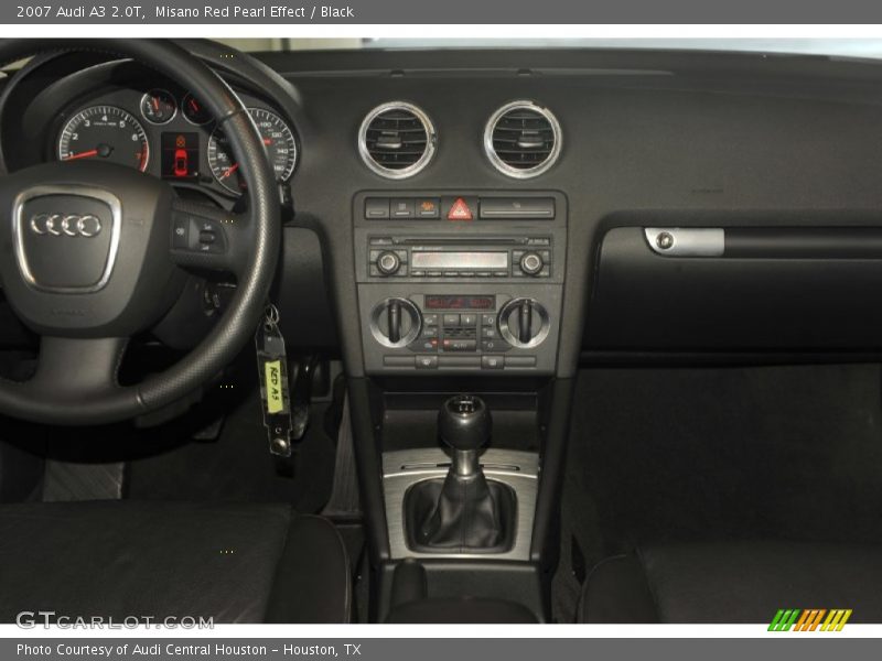 Misano Red Pearl Effect / Black 2007 Audi A3 2.0T
