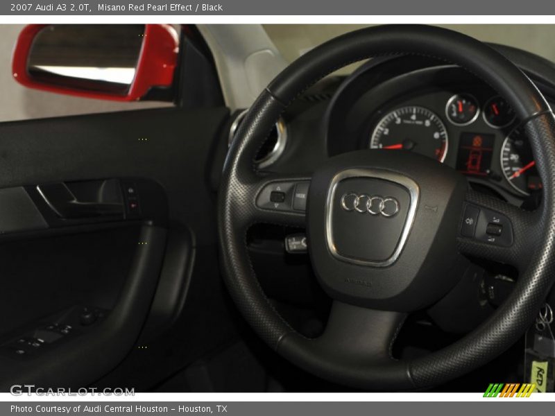 Misano Red Pearl Effect / Black 2007 Audi A3 2.0T
