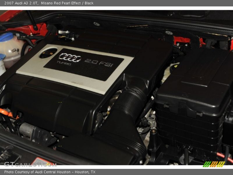 Misano Red Pearl Effect / Black 2007 Audi A3 2.0T