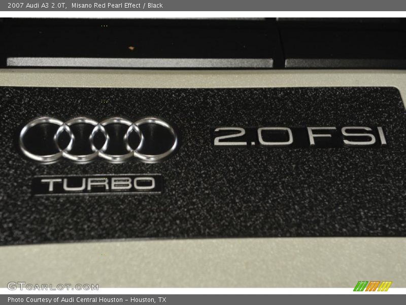 Misano Red Pearl Effect / Black 2007 Audi A3 2.0T