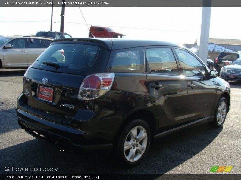 Black Sand Pearl / Dark Gray 2006 Toyota Matrix XR AWD