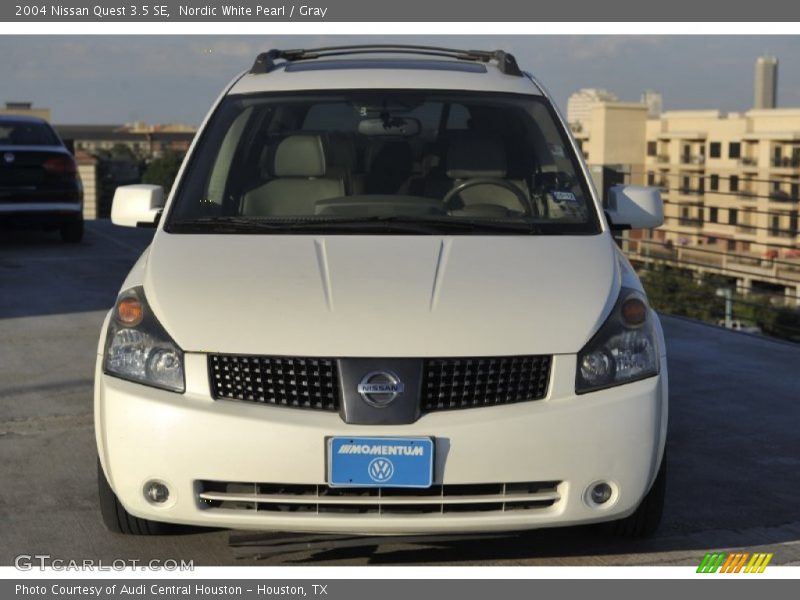 Nordic White Pearl / Gray 2004 Nissan Quest 3.5 SE