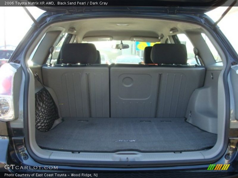 Black Sand Pearl / Dark Gray 2006 Toyota Matrix XR AWD