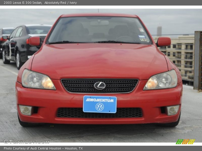 Absolutely Red / Ivory 2003 Lexus IS 300 Sedan