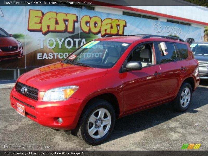 Barcelona Red Pearl / Ash Gray 2007 Toyota RAV4 4WD