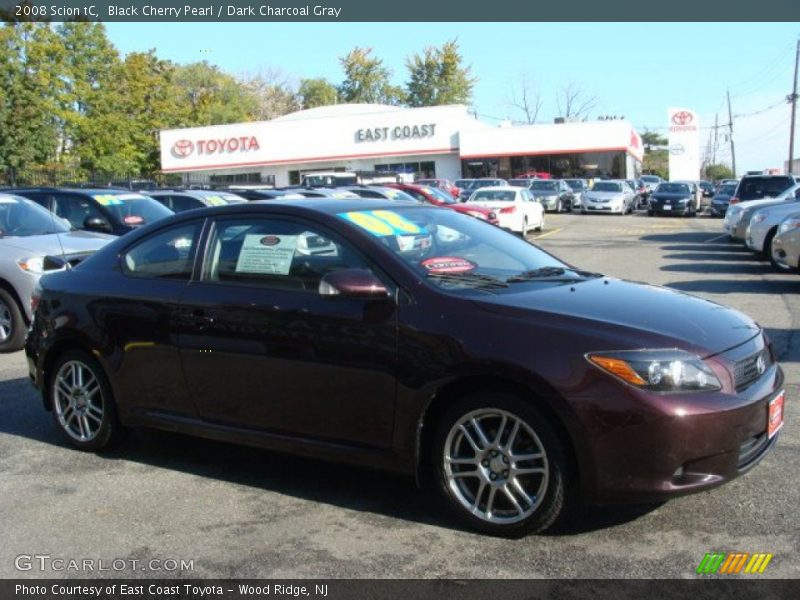 Black Cherry Pearl / Dark Charcoal Gray 2008 Scion tC